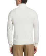 Solid Tech Turtleneck Sweater (Egret) 