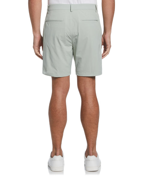 Stretch Solid Tech Short (Aqua Gray) 