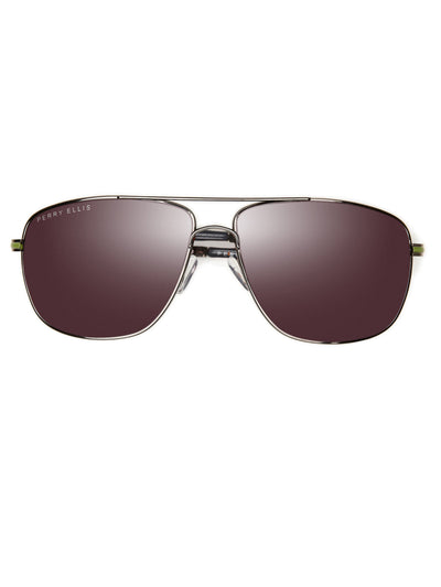 The Dual Color Sunglasses Gun/Olive Perry Ellis