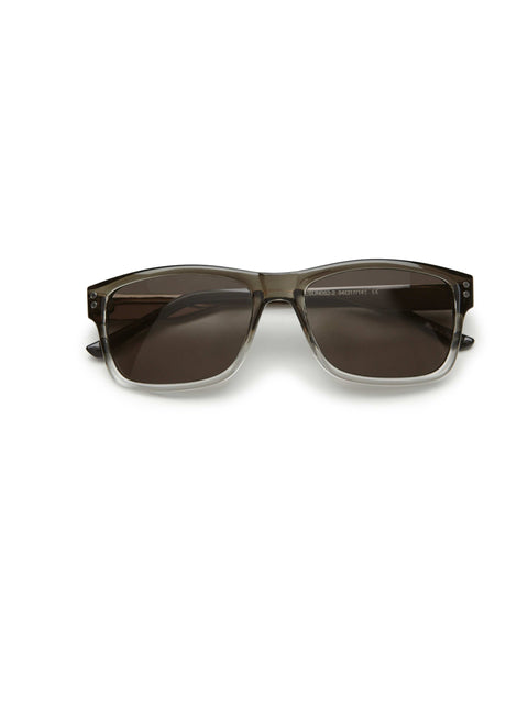 The Ombre Frame Sunglasses Grey Perry Ellis