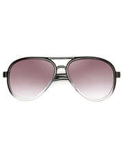 The Ombre Pilot Sunglasses Black Fade Perry Ellis