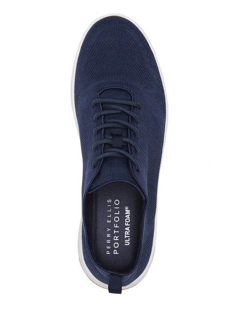 Tread Sneaker Navy Perry Ellis