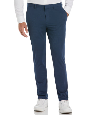 Very Slim Fit Flat Front Stretch Knit Suit Pant