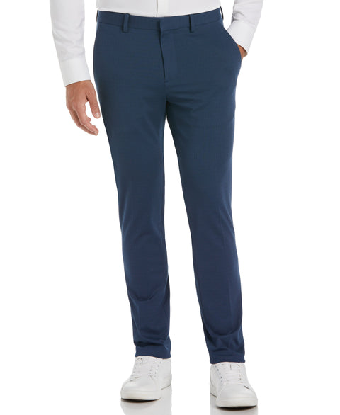 Very Slim Fit Flat Front Stretch Knit Suit Pant