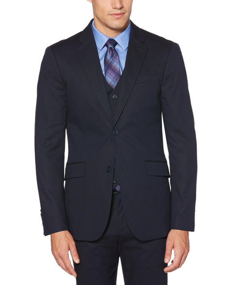 Very Slim Fit Performance Suit Jacket Dark Sapphire Perry Ellis