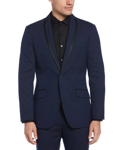 Very Slim Fit Tuxedo Jacket (Dark Sapphire) 