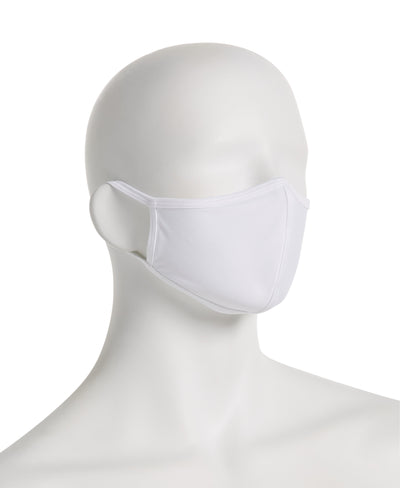 Solid 2 Pack Protective Face Mask Bright White Perry Ellis