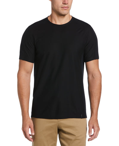 Big & Tall Color Block Tee (Black) 