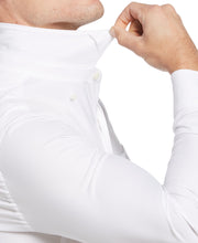 Untucked Total Stretch Big & Tall Solid Shirt (Bright White) 