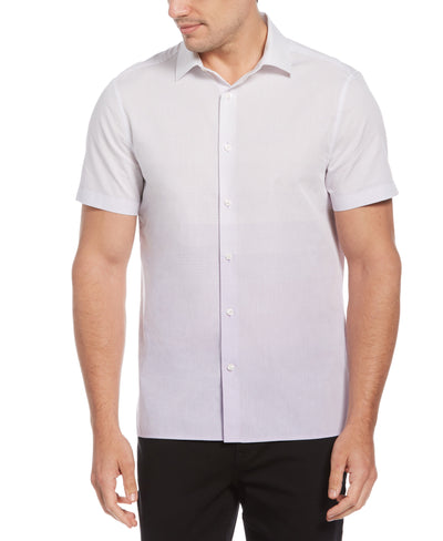 Big & Tall Engineered Stripe Stretch Shirt (Orchid Petal) 