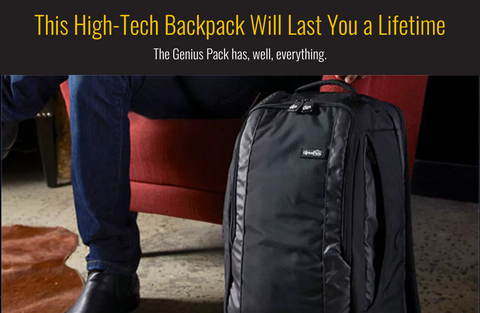 high tech backpack 2018