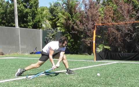 How to do the field hockey sweep Pablo Mendoza 