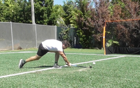 How to do the field hockey sweep Pablo Mendoza 