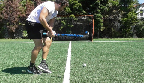 Pablo Menodoza How to hit field hockey