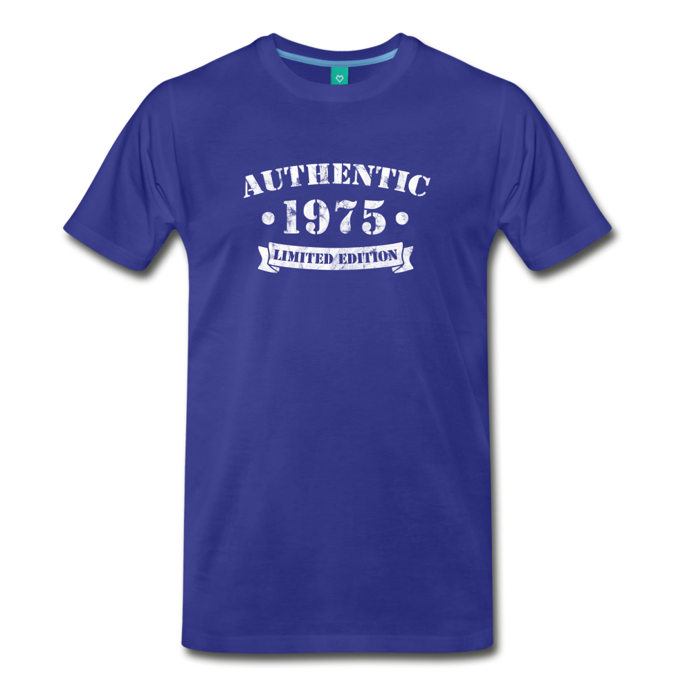 on a premium unisex T-shirt - royal blue