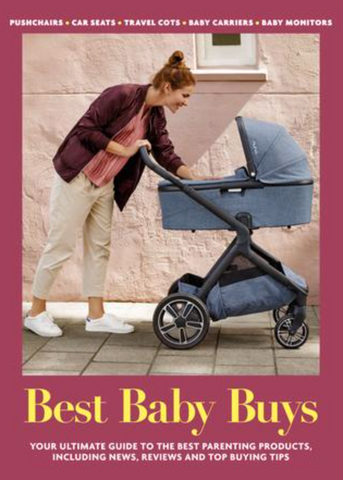baby magazine best baby buys featuring Binibamba Tiba + marl sheepskin snuggler