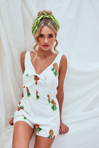 Fall in Fall Playsuit--Summer Women Outfit