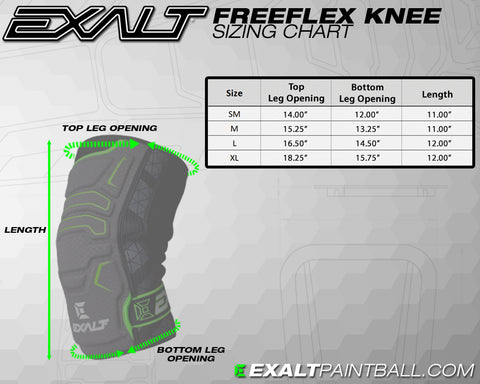 Exalt-Free-Flex-Paintball-Knee-Pad-Sizing-Chart
