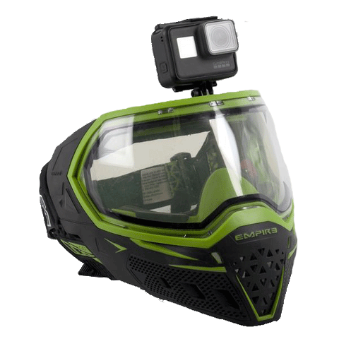 Hk Army Paintball Mask Camera Mount on EVS Goggle