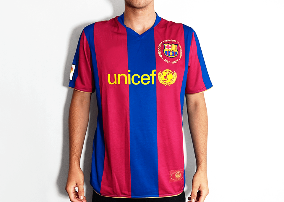 fc barcelona 2007 jersey