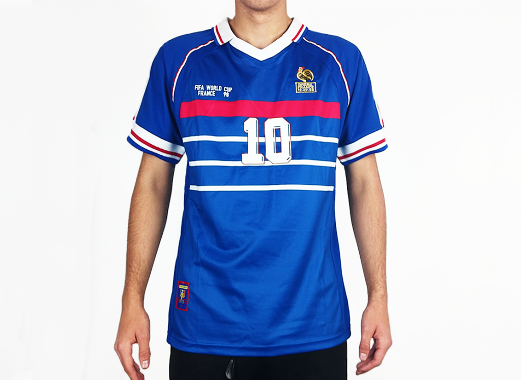 zinedine zidane france jersey