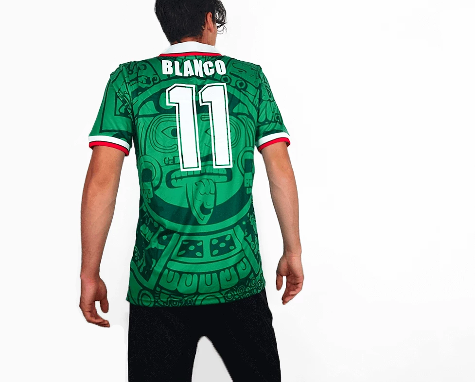 mexico 1998 football shirt