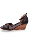 Dreamland Leather Wedges (Sz. 8, 9, 10.5 & 12.5)