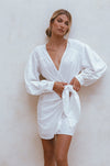 Ti Amo Linen Wrap Dress