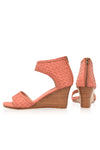 Athena Leather Wedges