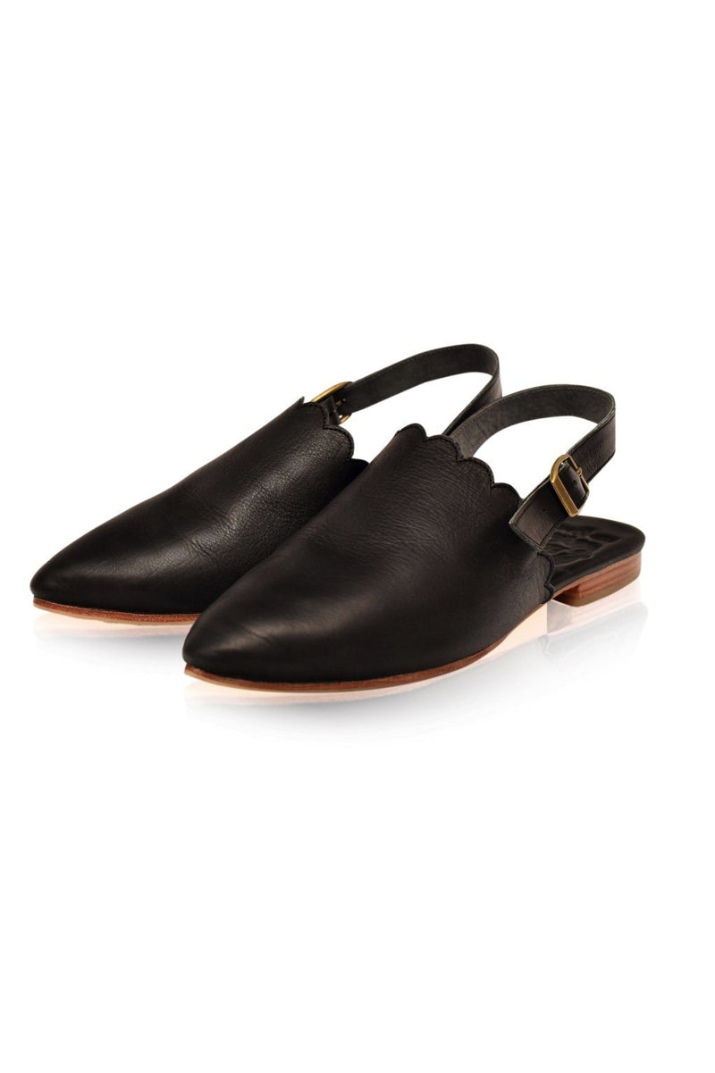 Leather Shoes - Caribbean Slip-on Mules
