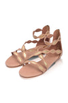 Blossom Leather Sandals