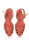 Leather Shoes - Bounty T-strap Leather Sandals