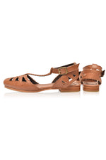 Bounty T-strap Leather Sandals