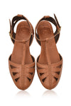 Bounty T-strap Leather Sandals