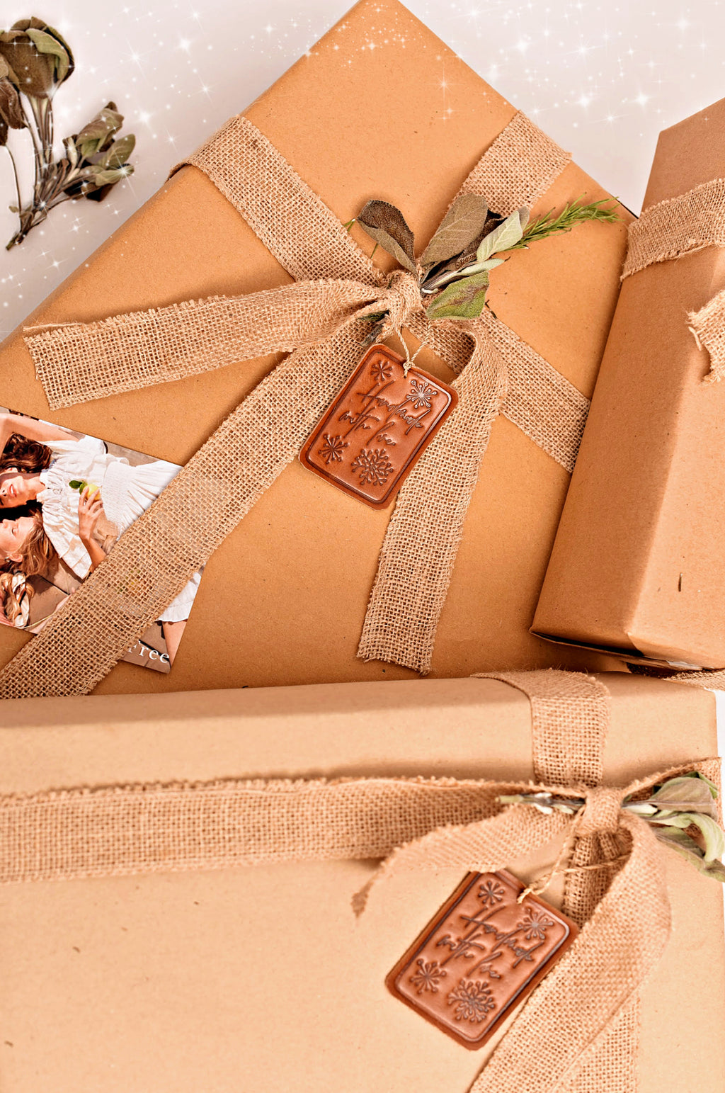 Rustic Style Gift Wrap