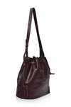 Geneva Drawstring Leather Bag