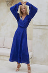 Isabella Long Sleeve Wrap Dress