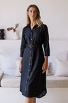 Jess Linen Shirt Dress (Sale)