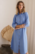 Jess Linen Shirt Dress (Sale)