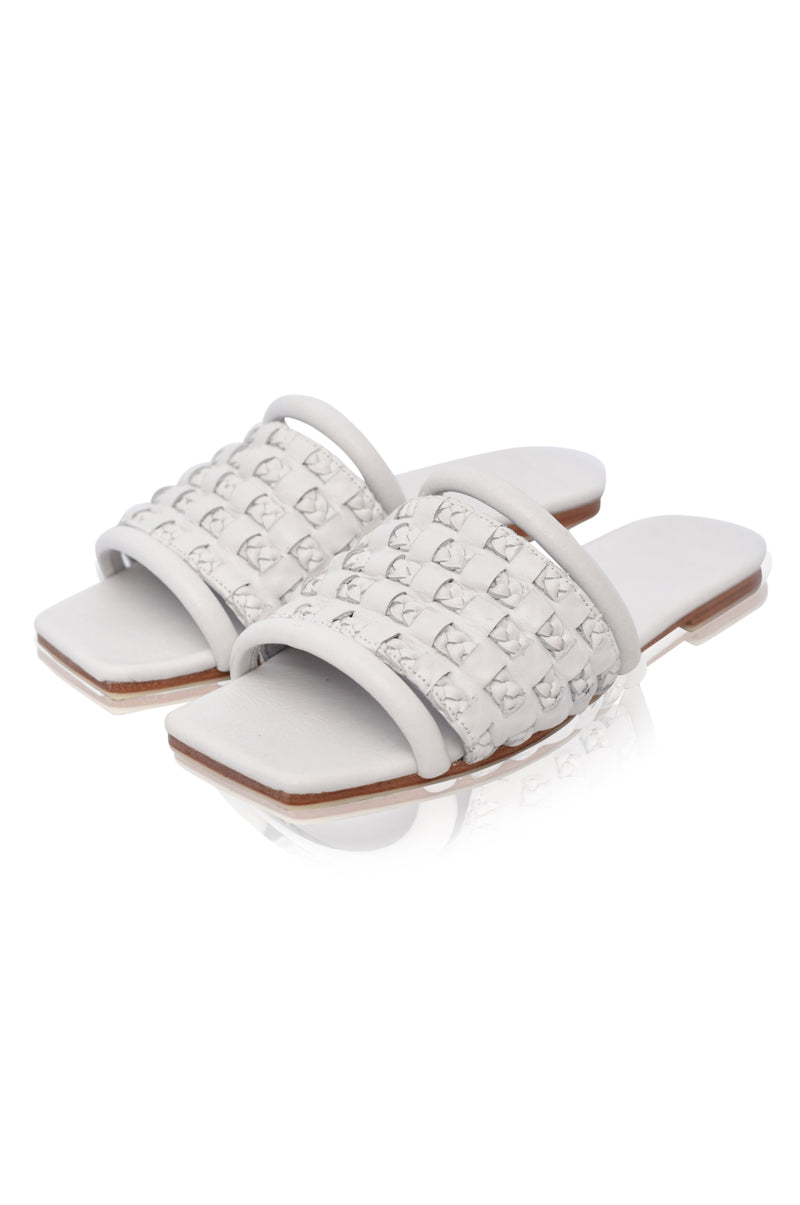 Majorca Leather Slides