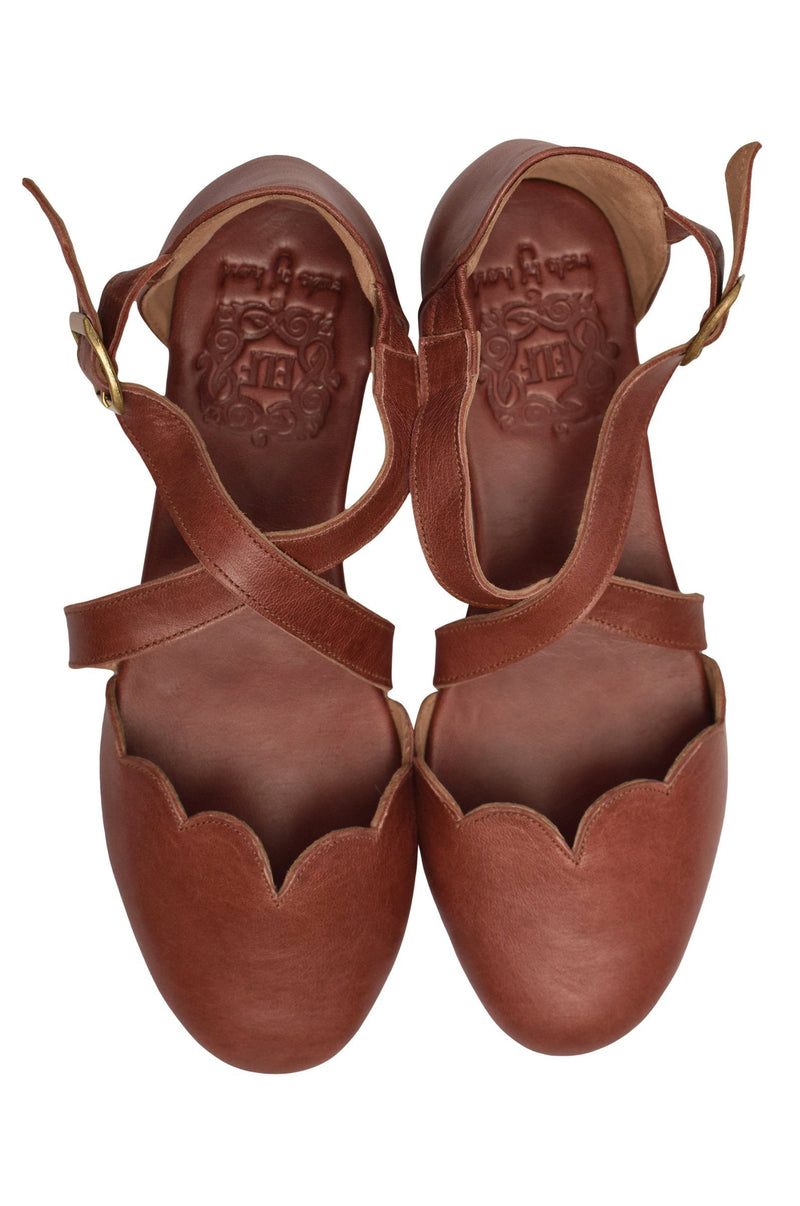 Leather Shoes - Mangrove Leather Flats