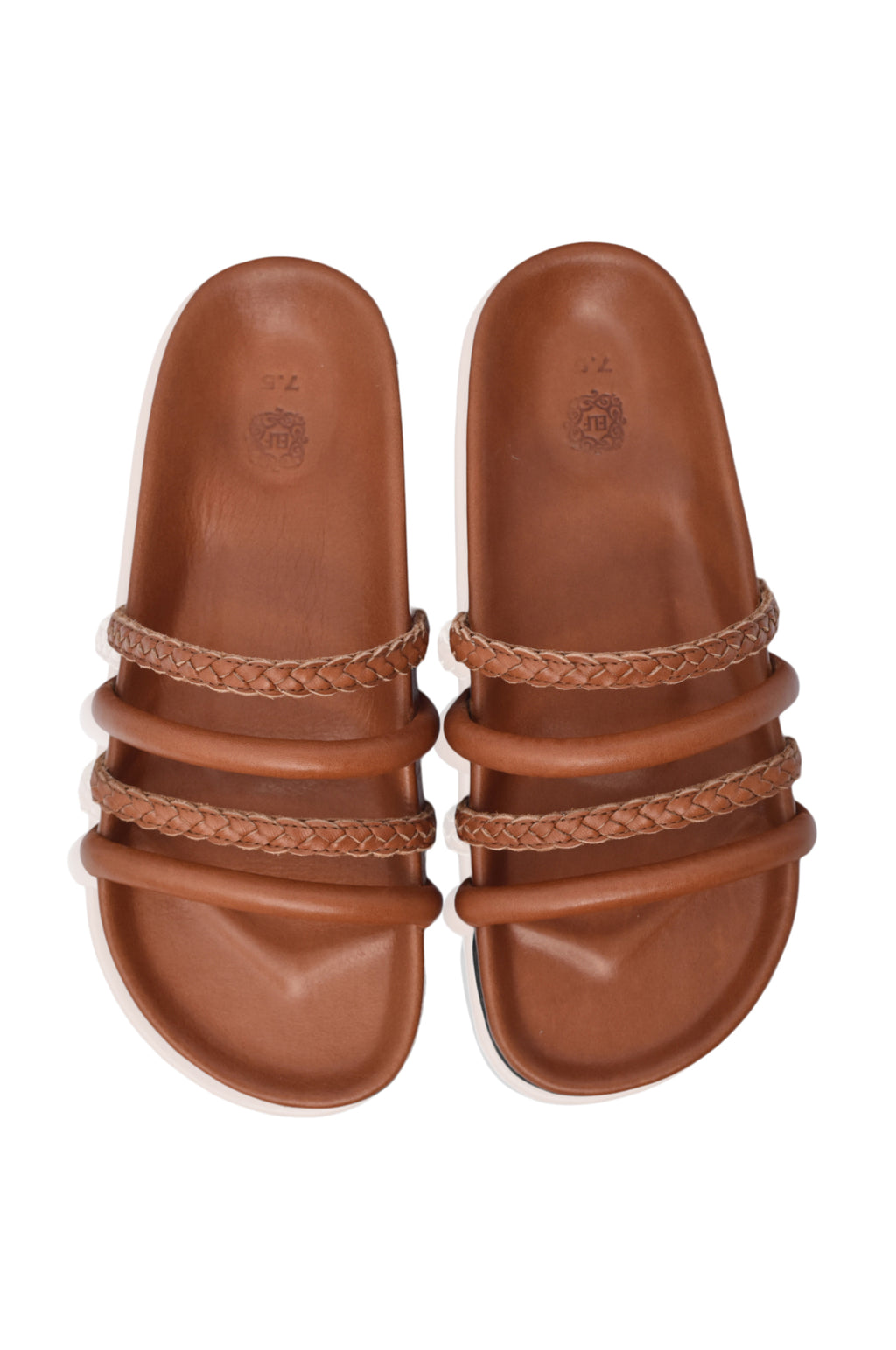 Castaway Leather Slides