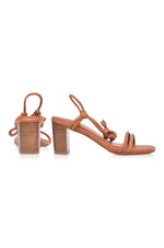 Ophelia Block Heel Wrap Sandals