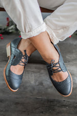 Scandinavia Leather Oxfords (Sz. 4 - 13)