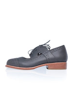 Scandinavia Leather Oxfords (Sz. 4 - 12)