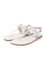 Venetian T-strap Leather Sandals