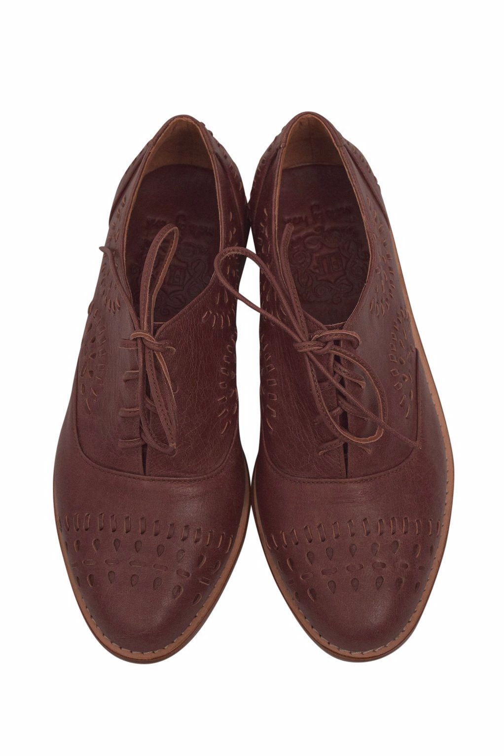 Leather Shoes - Heartbreak Leather Oxfords