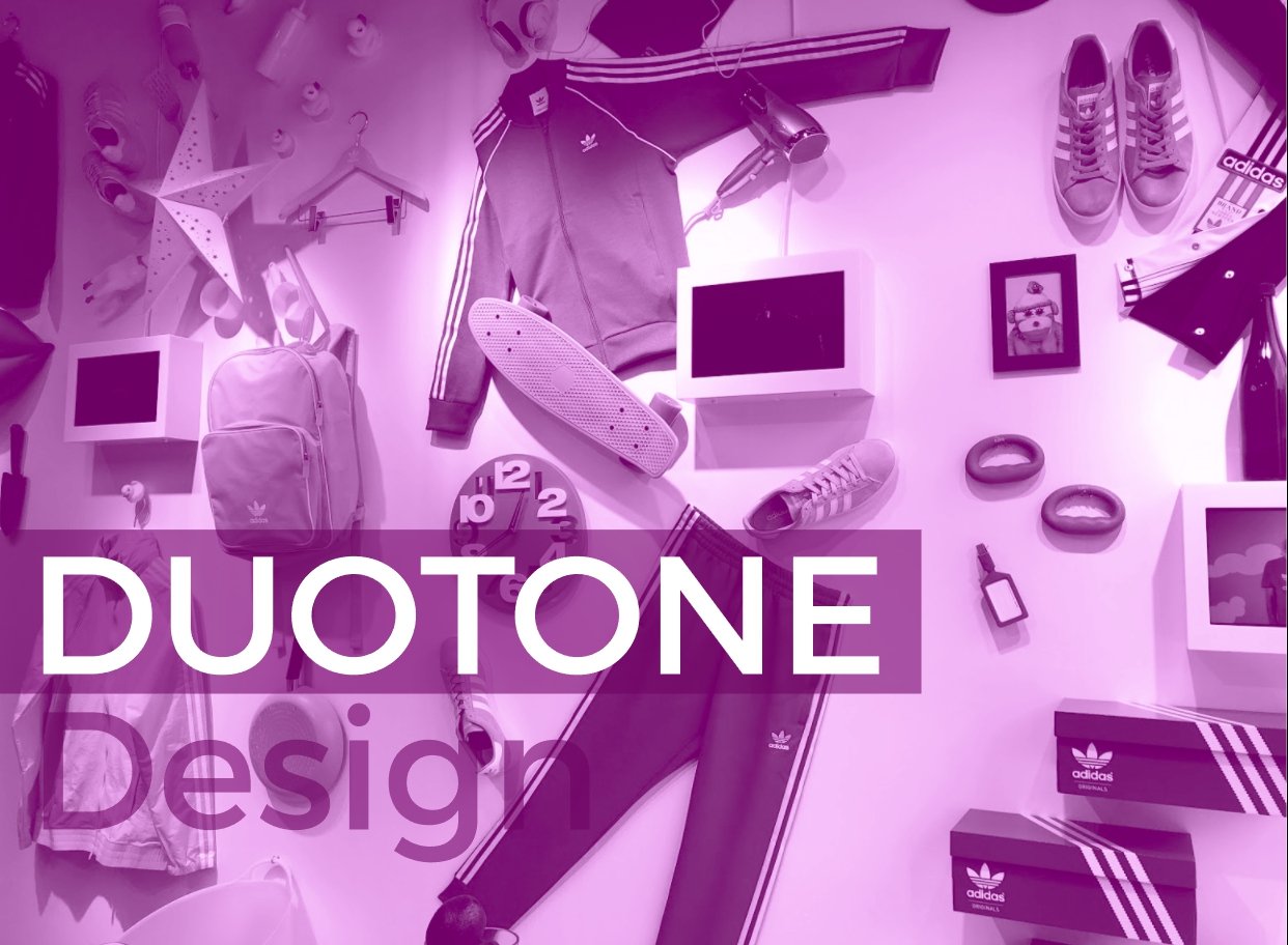 duotone โทนสีการแต่งภาพ เทรนด์แต่งภาพปรพจำปี 2018