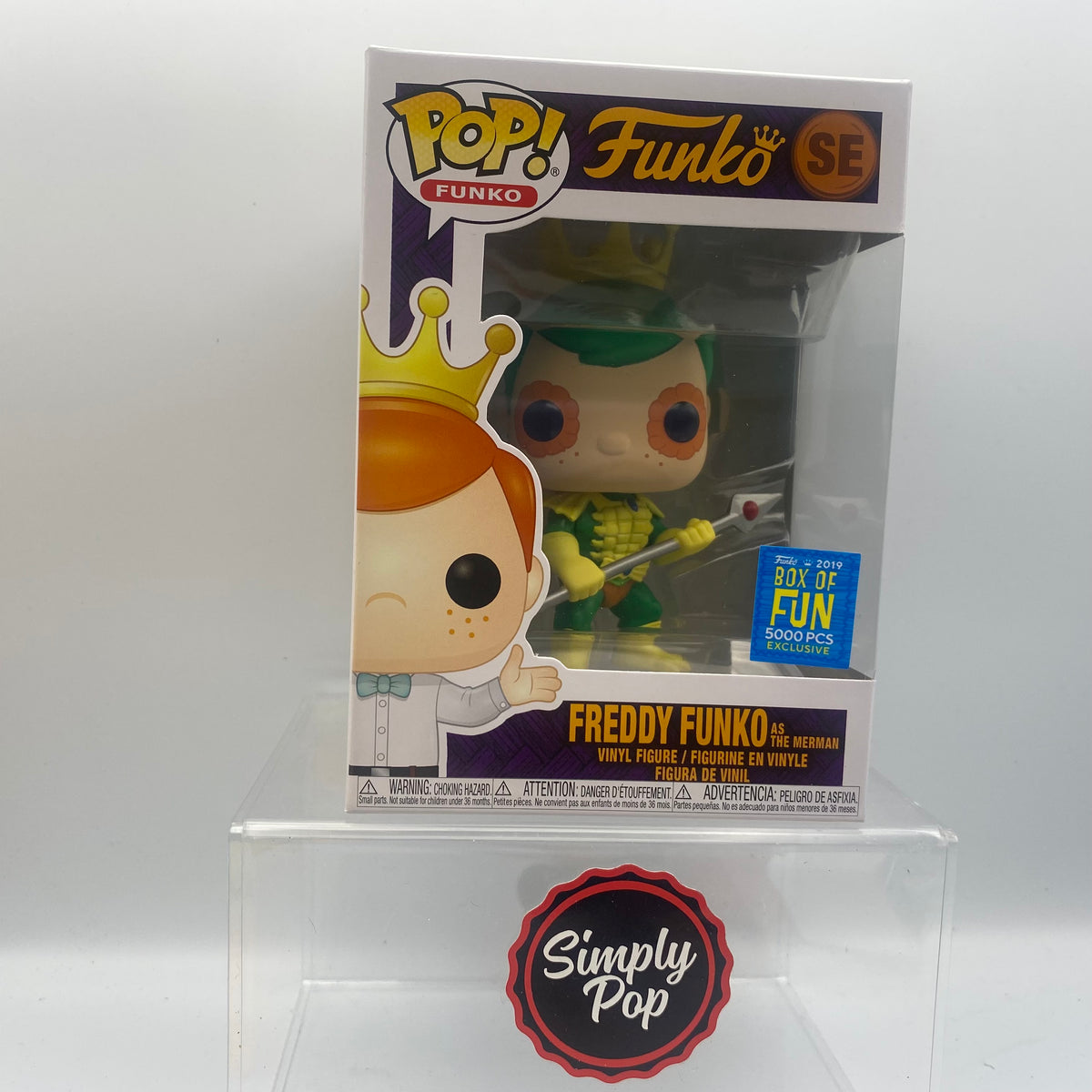 Funko Pop SDCC 2019 Freaky Tiki Fundays Freddy as Surf's up Batman Le 5000 for sale online 