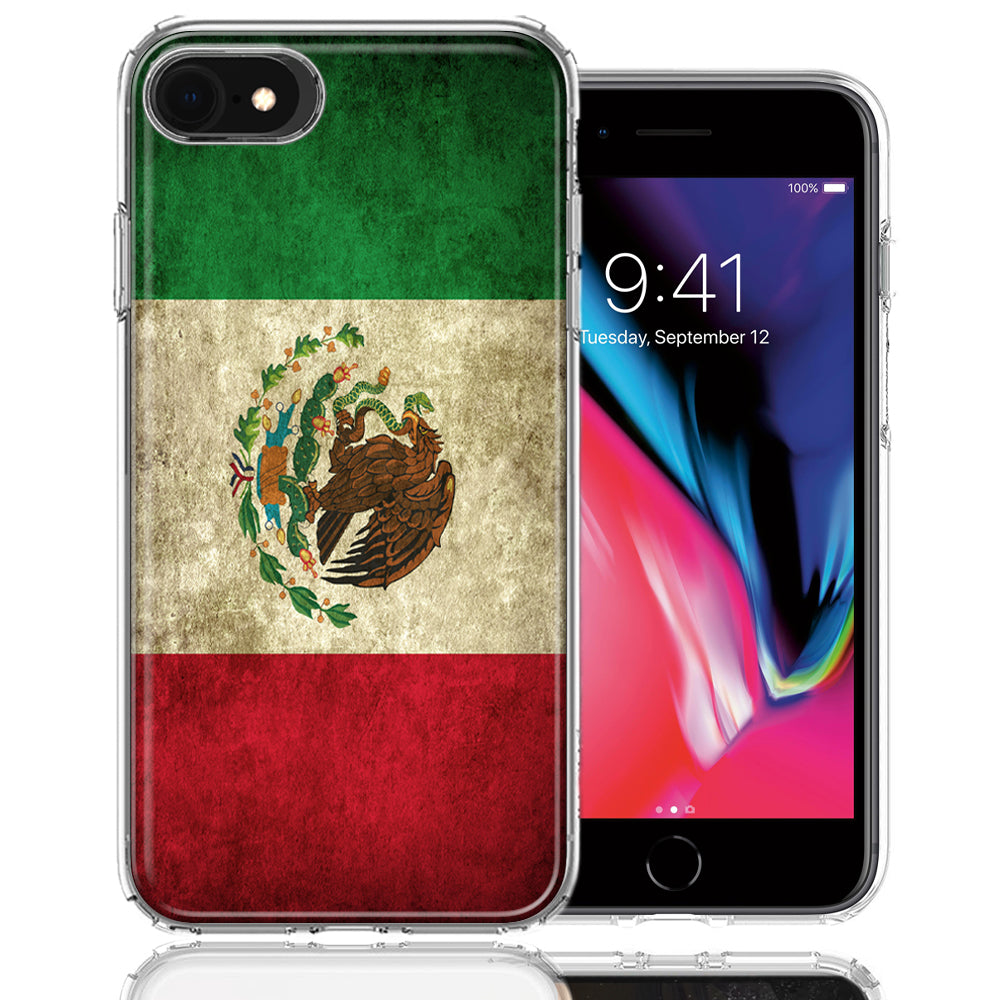 ik draag kleding Pardon Bedankt For Apple iPhone 7/8/SE Mexico Flag Design Double Layer Phone Case Cov –  CellCasesUSA